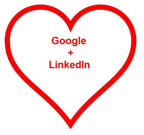 LinkedIn Loves Google